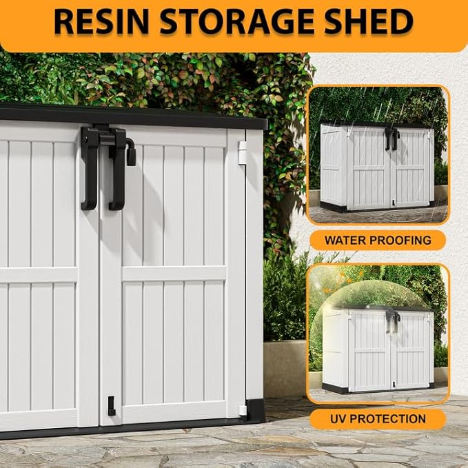 LHBcraft Outdoor Storage Cabinet 36 Cu Ft - Image 3
