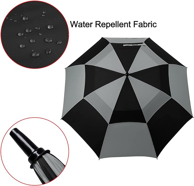 G4Free 47/54/62/68/72 Inch Automatic Open Golf Umbrella Oversize Extra Large - Image 5