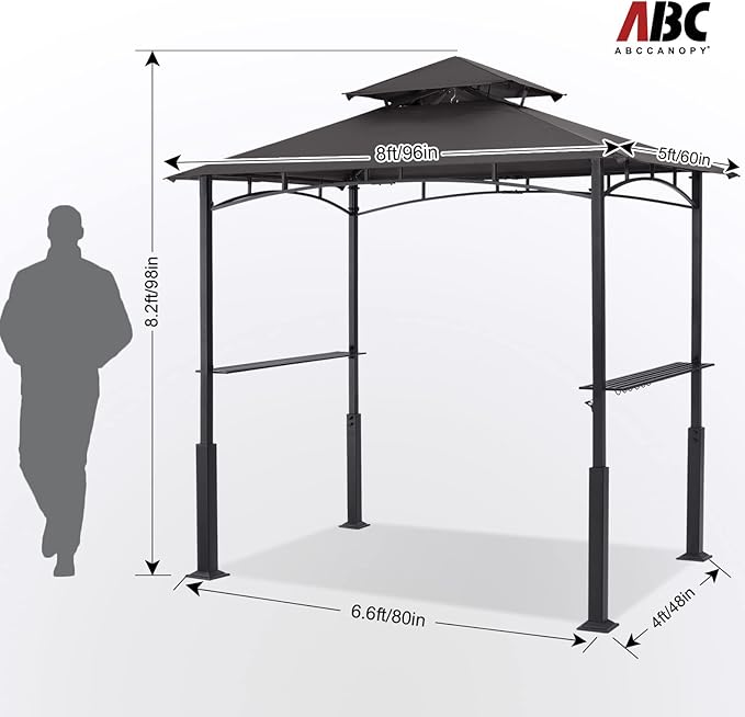 ABCCANOPY 8x5 Grill Gazebo - Image 3