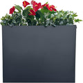 38" L x 13" W x 30" H Metal Tall Rectangular Planter by MinCHI257