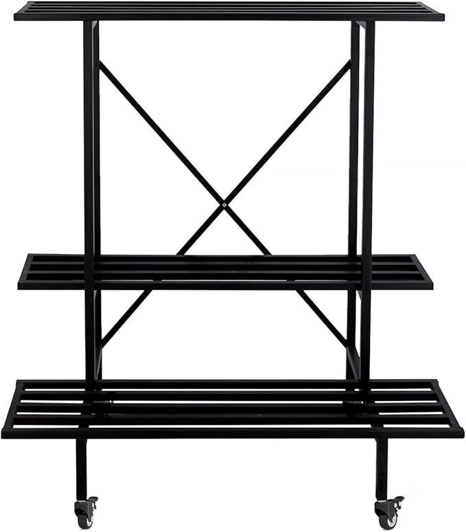 Zhongma 3 Tier Metal Heary Duty Plant Stand - Image 3
