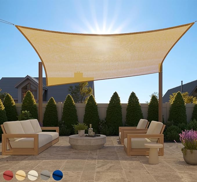 GORILLA GRIP Heavy Duty Sun Shade, UV Protection Fade Tear and Rust Resistant by GorillaGrip