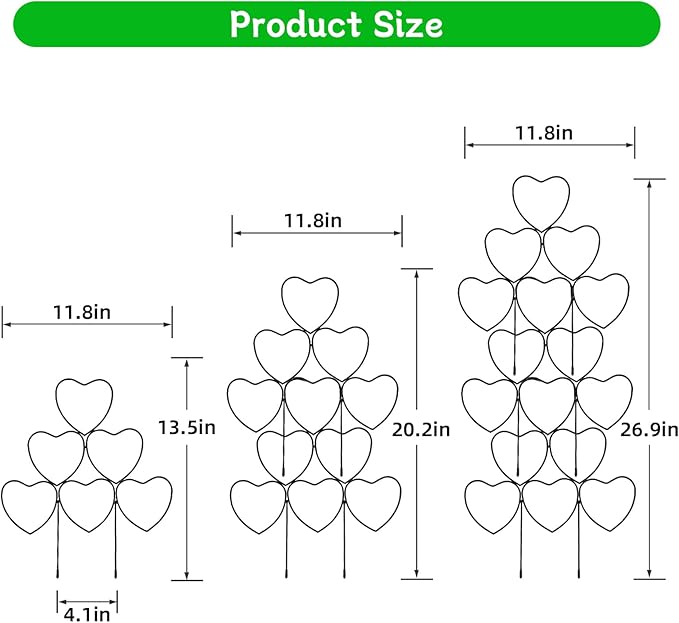 Trellis for Climbing Plants Indoor, Stackable Garden Trellis for Potted Plants - Image 2
