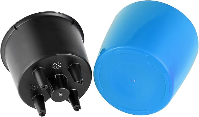 KINJOEK 4 Packs 7 Inch Self Watering Pot - Image 4