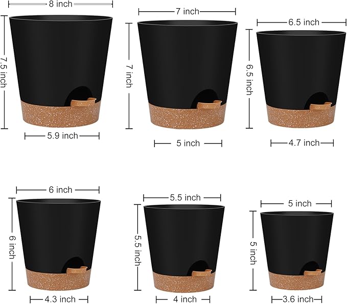 Indoor Self Watering Planters - Image 2