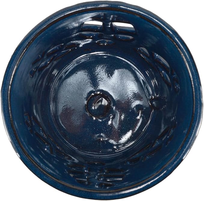 W&W Orchid Pot with Holes and Saucer - Image 4