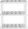 Oskar Heavy Duty Plastic Storage Shelves- by Koolatron