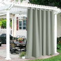 RYB HOME Outdoor Curtains for Patio Waterproof Block Sunlight Thermal Insulated by RYBHOME