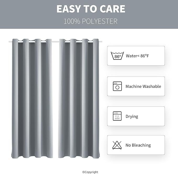 Waterproof Outdoor Curtain W52 x L63 - Image 7