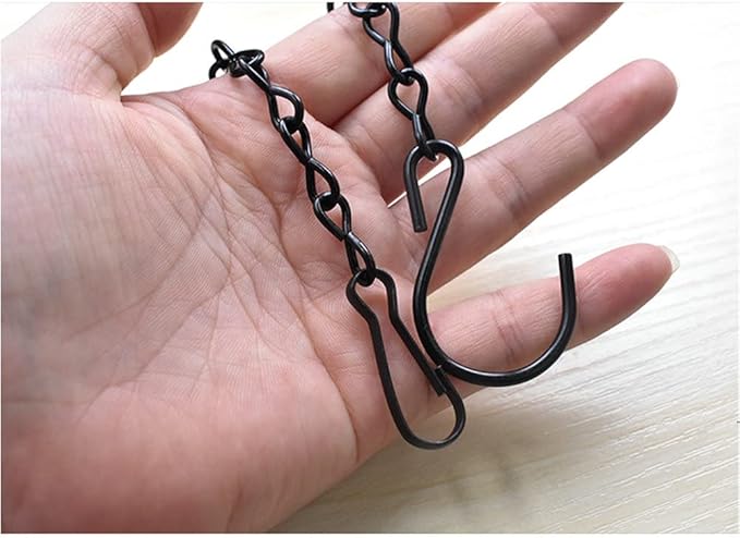 YINGFENG 4 Pack 35 Inches Hanging Chains Black, Garden Plant Hangers, - Image 7