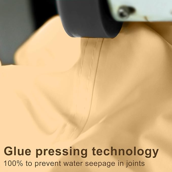 LOVE STORY Rectangle 7'x8' Waterproof Sun Shade Sail Canopy UV Block - Image 4