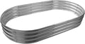 6X3X1 FT Oval Galvanized Metal Garden Raised Bed/Plant Box by YSEJOMP