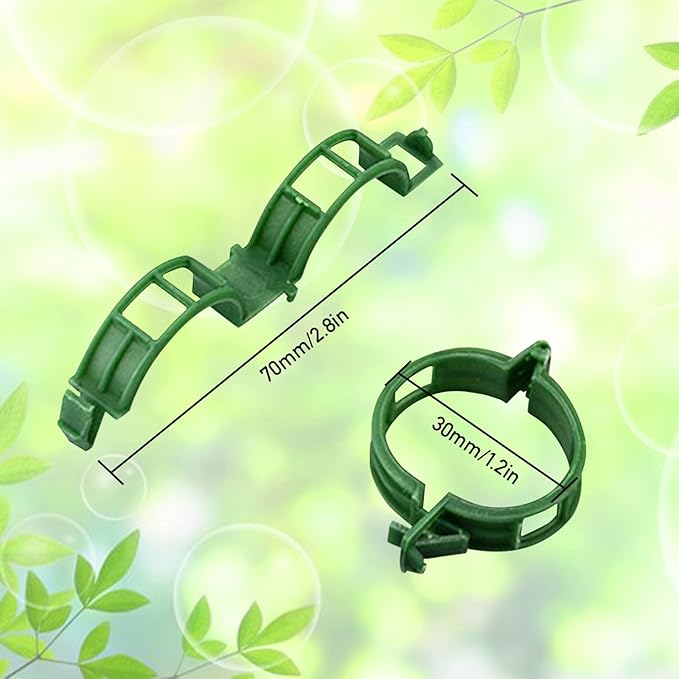 Winmany 100PCS Plant Support Garden Clips Tomato Supports/Connects - Image 3
