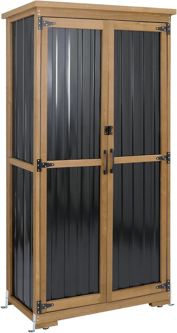 Outdoor Storage Cabinet Waterproof by PETSCOSSET