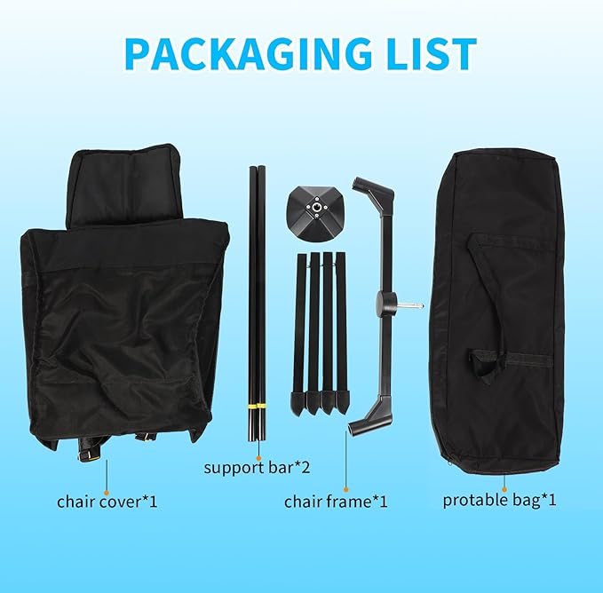 FAHKNS Hammock Camping Chair, 360° Swivel Chair - Image 7