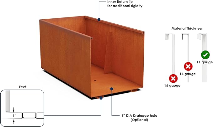 Plantercraft Extra Large Planters Outdoor - Image 3