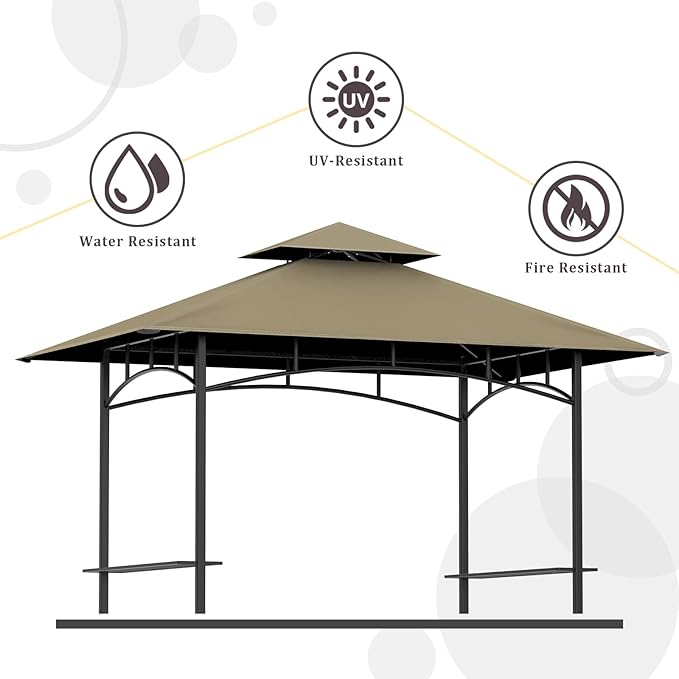 Grill Gazebo Replacement Canopy Top - Image 3