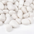 30 lbs White Rocks for Landscaping, 1-2 inch Decorative Rocks for Plants Indoor by OutdoorD%C3%A9cor
