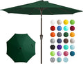 JEAREY 9FT Outdoor Patio Umbrella Outdoor Table Umbrella by JEAREYOutdoorsCollection