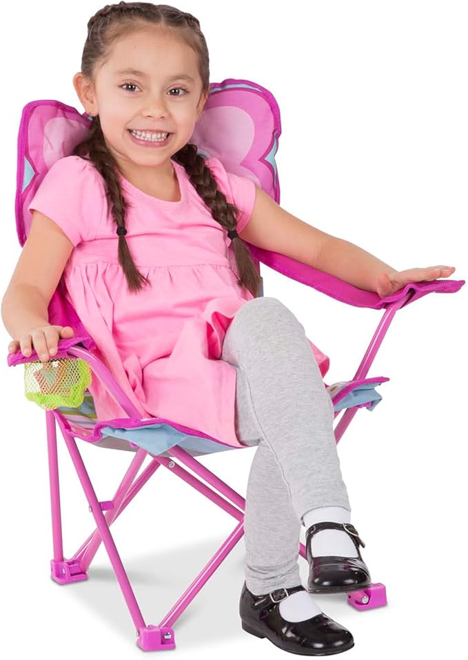 Melissa & Doug Cutie Pie Butterfly Camp Chair - Image 9