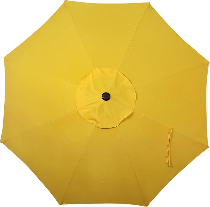 Blissun 9' Outdoor Patio Umbrella, Outdoor Table Umbrella, Yard Umbrella - Image 3