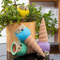 4 Pack Terracotta Watering Spikes, Vacation Self-Watering Planters Devices by CZWLHG
