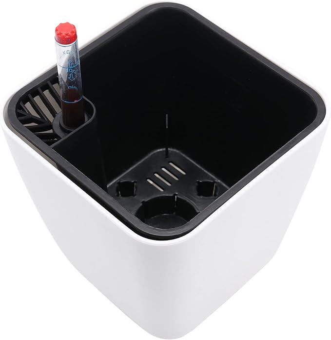 5.5 Inch Self Watering Plastic Planter - Image 6