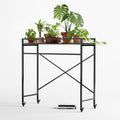 Zhongma 1 Tier Sturdy Metal Plant Stand by Zhongma