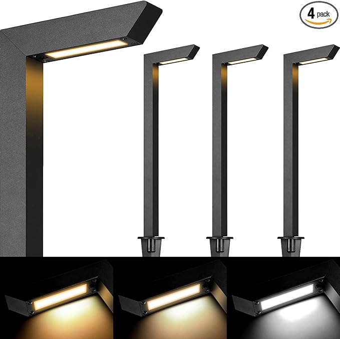 Gardencoin 3CCT LED Low Voltage Landscape Pathway Light, 12V Premium by Gardencoin
