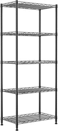 REGILLER 5-Wire Shelving Metal Storage Rack Adjustable Shelves, Standing by REGILLER