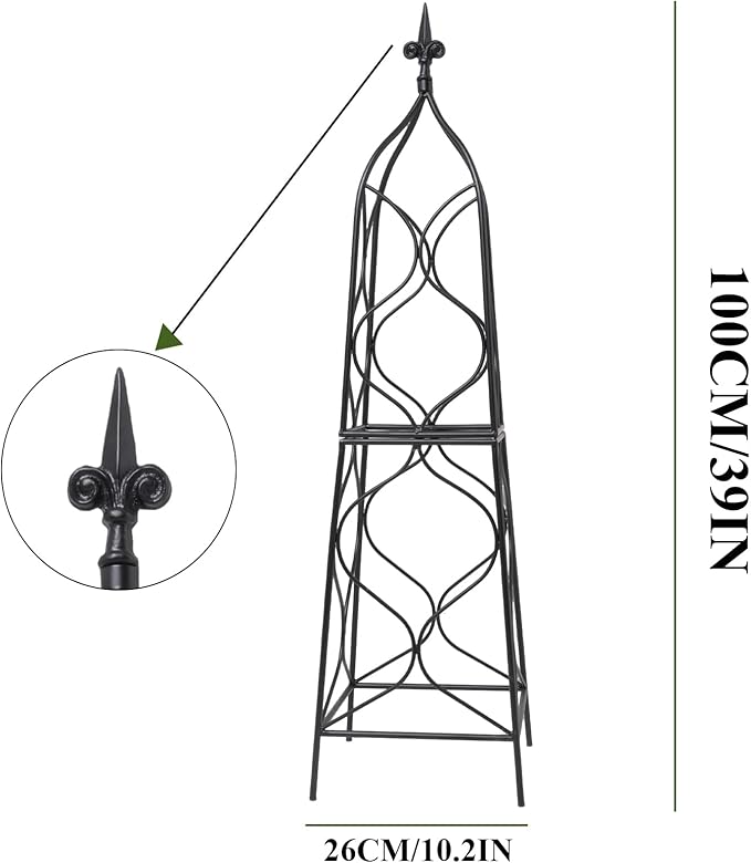 Obelisk Trellis for Garden - Image 2