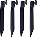 Outdoor Metal Stakes for Ground, Garden Stakes for Lights, Used for Replacement by Unknown