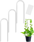 16 Inch U-Shaped Acrylic Plant Trellis, Small Houseplant Trellis Garden by Unknown