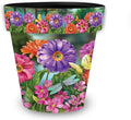 Briarwood Lane Zinnias in Bloom Small Planter by BriarwoodLane