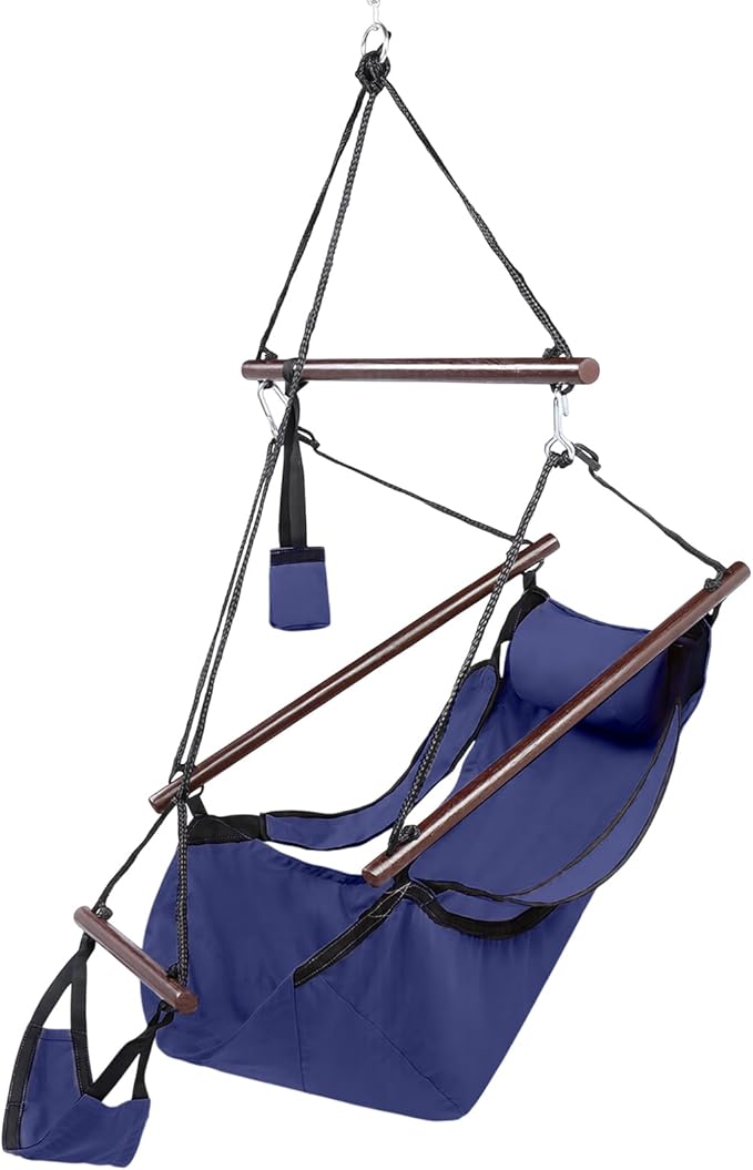 ONCLOUD Upgraded Unique Hammock Hanging Sky Chair, Air Deluxe Swing Seat - Image 9