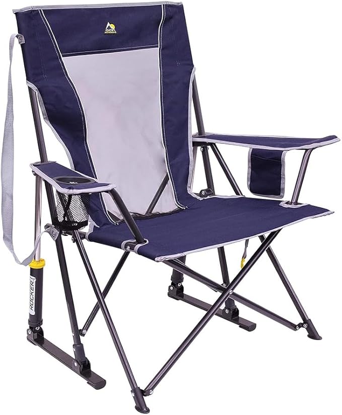 GCI Outdoor Comfort Pro Rocker Collapsible Rocking Chair & Outdoor Camping Chair by GCIOUTDOOR