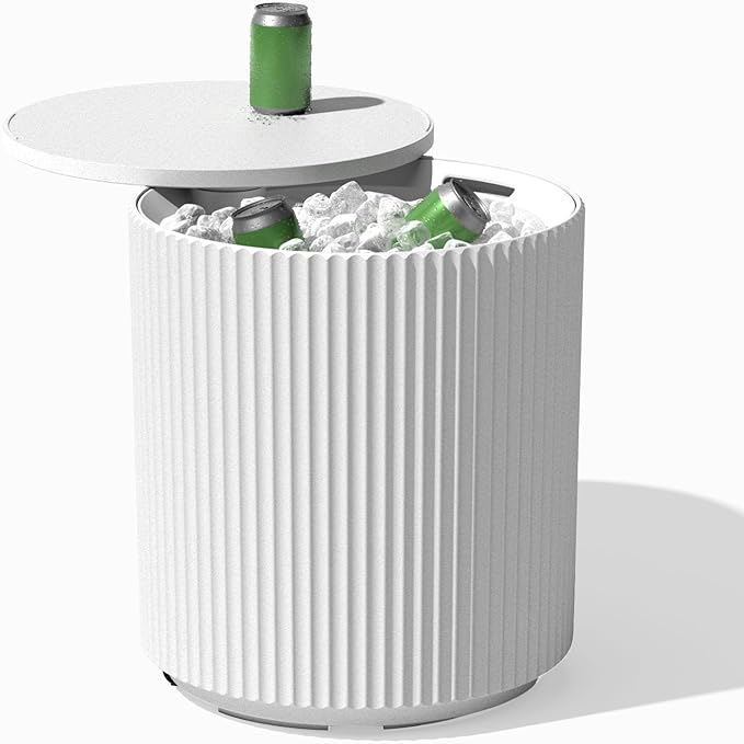 Veradek Outdoor Cooler Side Table - 2 in 1 - Designed by VeradekOutdoor