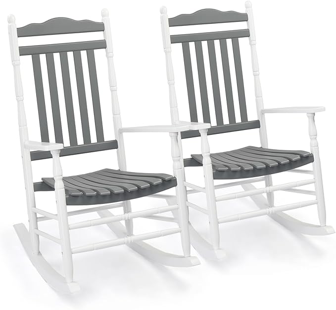 VINGLI Wooden Rocking Chair, Outdoor Chair by VINGLI