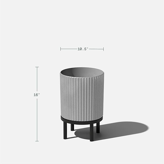 Veradek Demi Series Round Planter w/Stand - Image 3