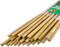 25pcs 1/2" D Thicker Heavy Duty Bamboo Stakes, 4FT Plant Stakes, Natural Garden by Jollybower