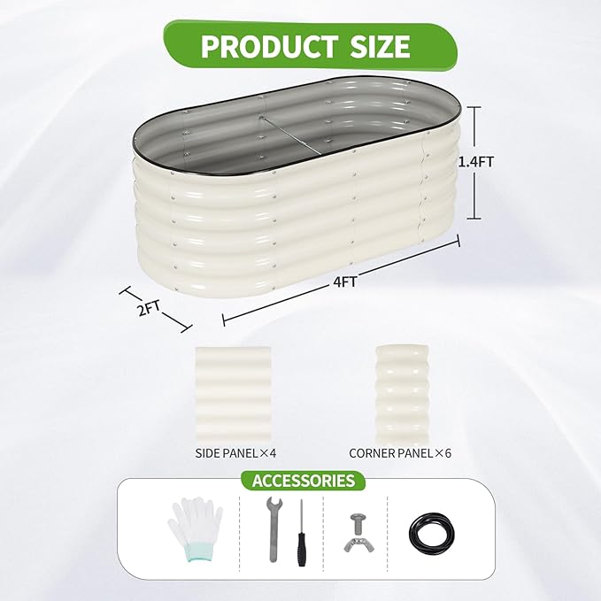 Galvanized Raised Garden Bed - Image 6