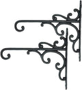 Sungmor Cast Iron Wall Hook Plant Hangers by Sungmor