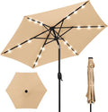 Best Choice Products 7.5ft Outdoor Solar Market Table Patio Umbrella by BestChoiceProducts
