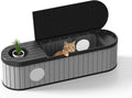 DRATO Outdoor Storage Box, Resin Deck Storage Box Waterproof Patio Storage Box by DRATOprovidesawarmandcozy