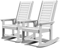GREENVINES Outdoor Rocking Chairs | Set of 2 | Porch Rocker | HDPE Plastic | by GreenVines