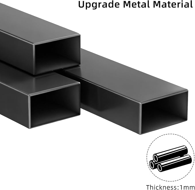 Metal Wall Planters Mid Century Modern Floating Shelves - Image 5
