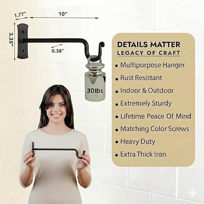RTZEN Plant Hangers Indoor or Outdoor - Image 2