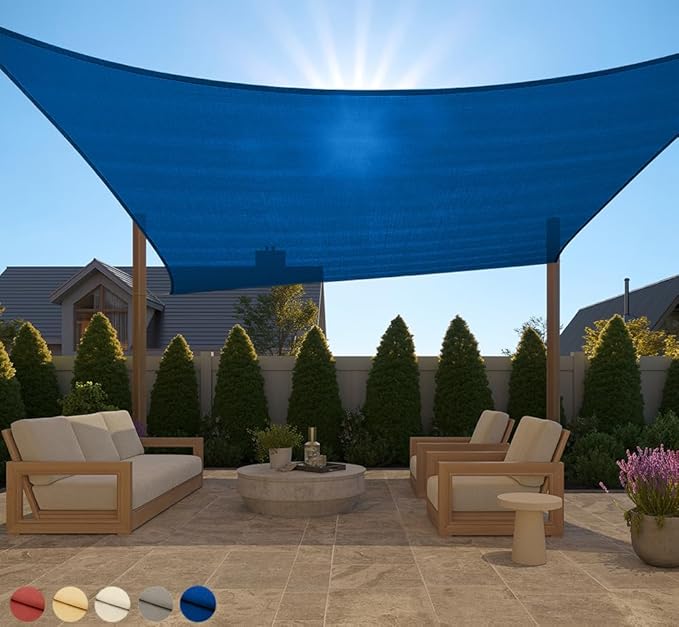 GORILLA GRIP Heavy Duty Sun Shade, UV Protection Fade Tear and Rust Resistant by GorillaGrip