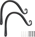 FEED GARDEN 2 Pack 8 Inch Hanging Plant Bracket Wall Hooks Decorative Plant by FEEDGARDEN