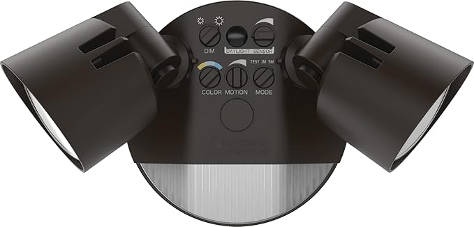 Lithonia Lighting HomeGuard 2-Light LED Outdoor Flood Lights, Motion Sensor - Image 6